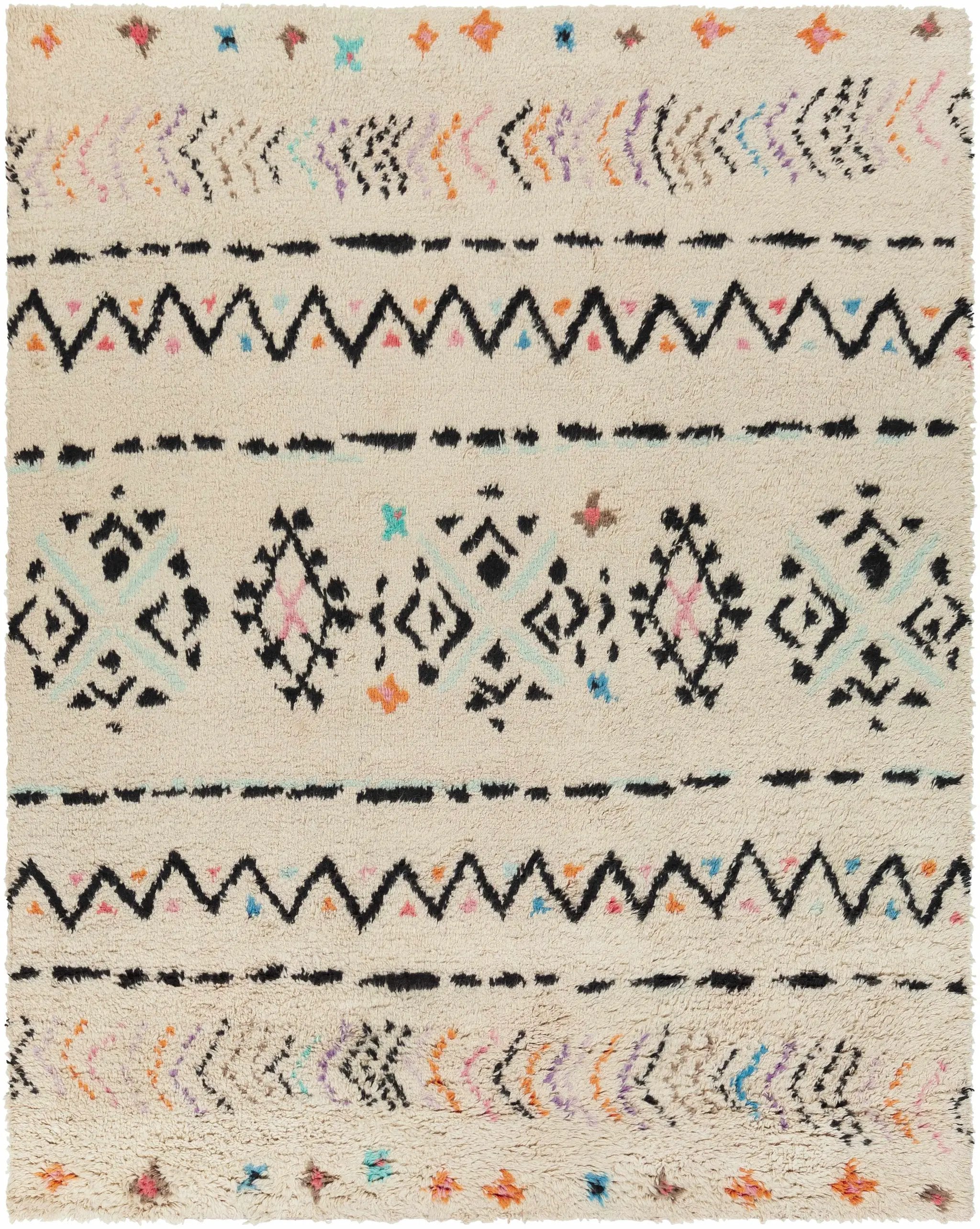 Arcanum Hand Knotted Wool Area Rug - Clearance by Boutique Rugs
