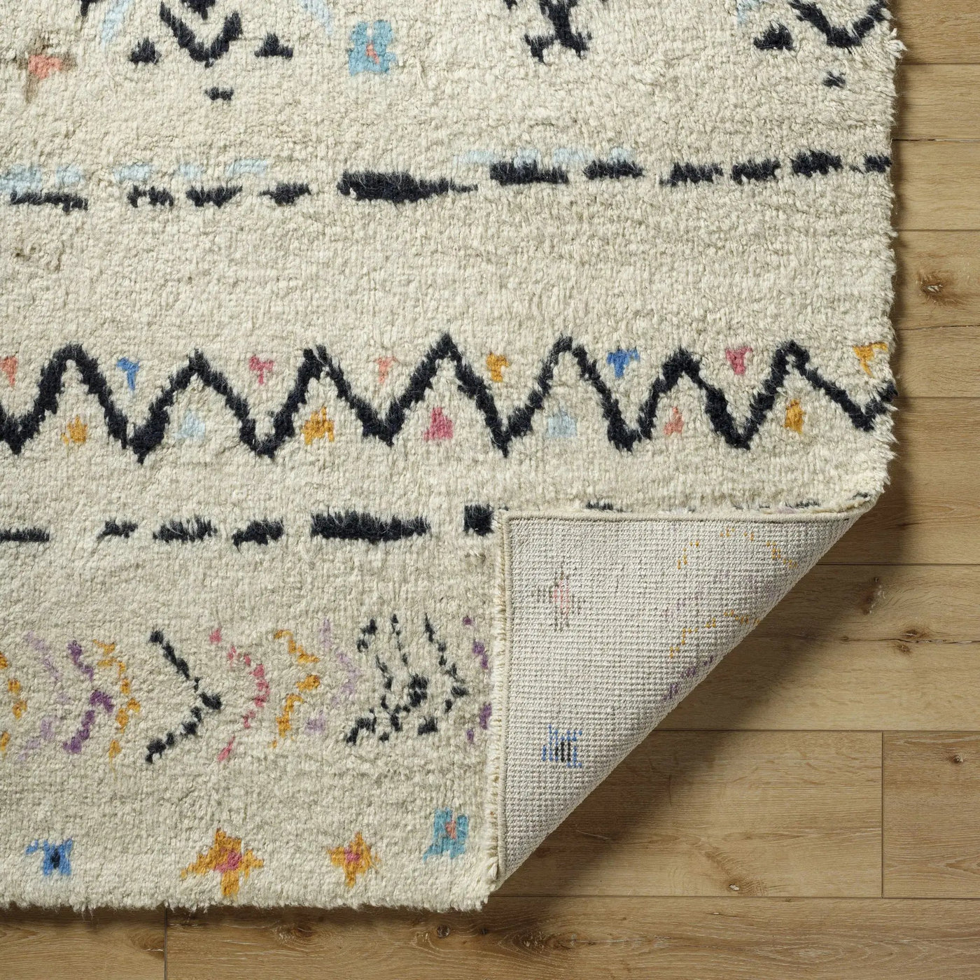Arcanum Hand Knotted Wool Area Rug - Clearance by Boutique Rugs