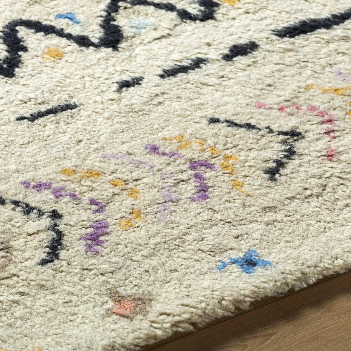 Arcanum Hand Knotted Wool Area Rug - Clearance by Boutique Rugs