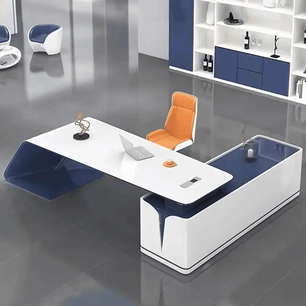 Euclid · Modern L-Shaped Executive Desk by Arc Grove
