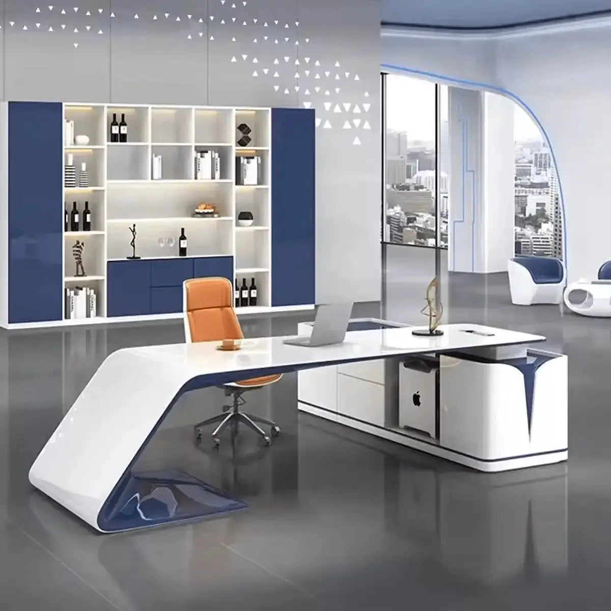 Euclid · Modern L-Shaped Executive Desk by Arc Grove
