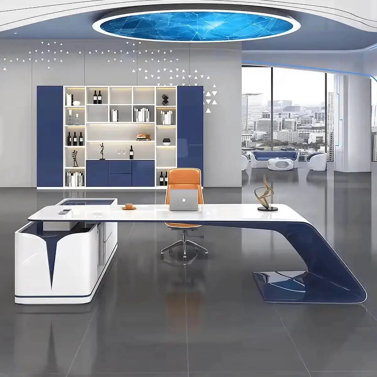 Euclid · Modern L-Shaped Executive Desk by Arc Grove