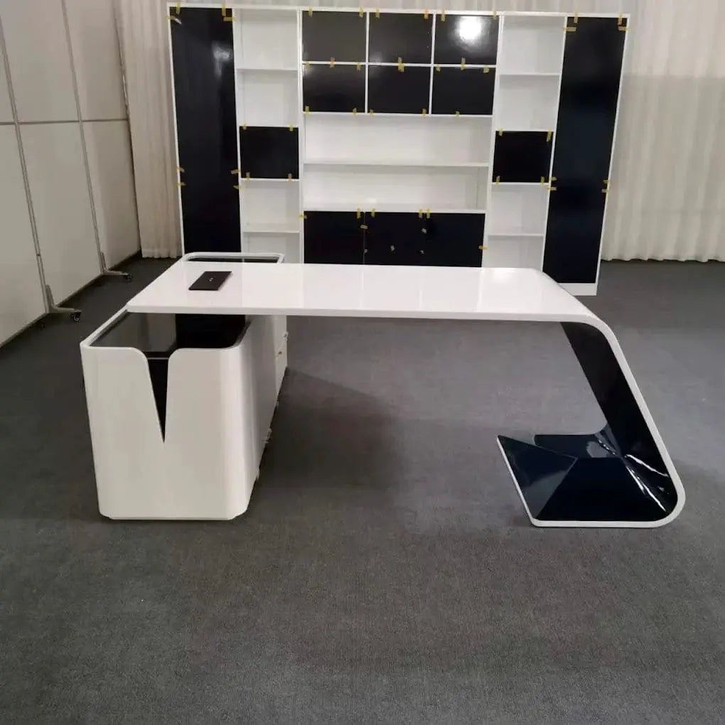 Euclid · Modern L-Shaped Executive Desk by Arc Grove
