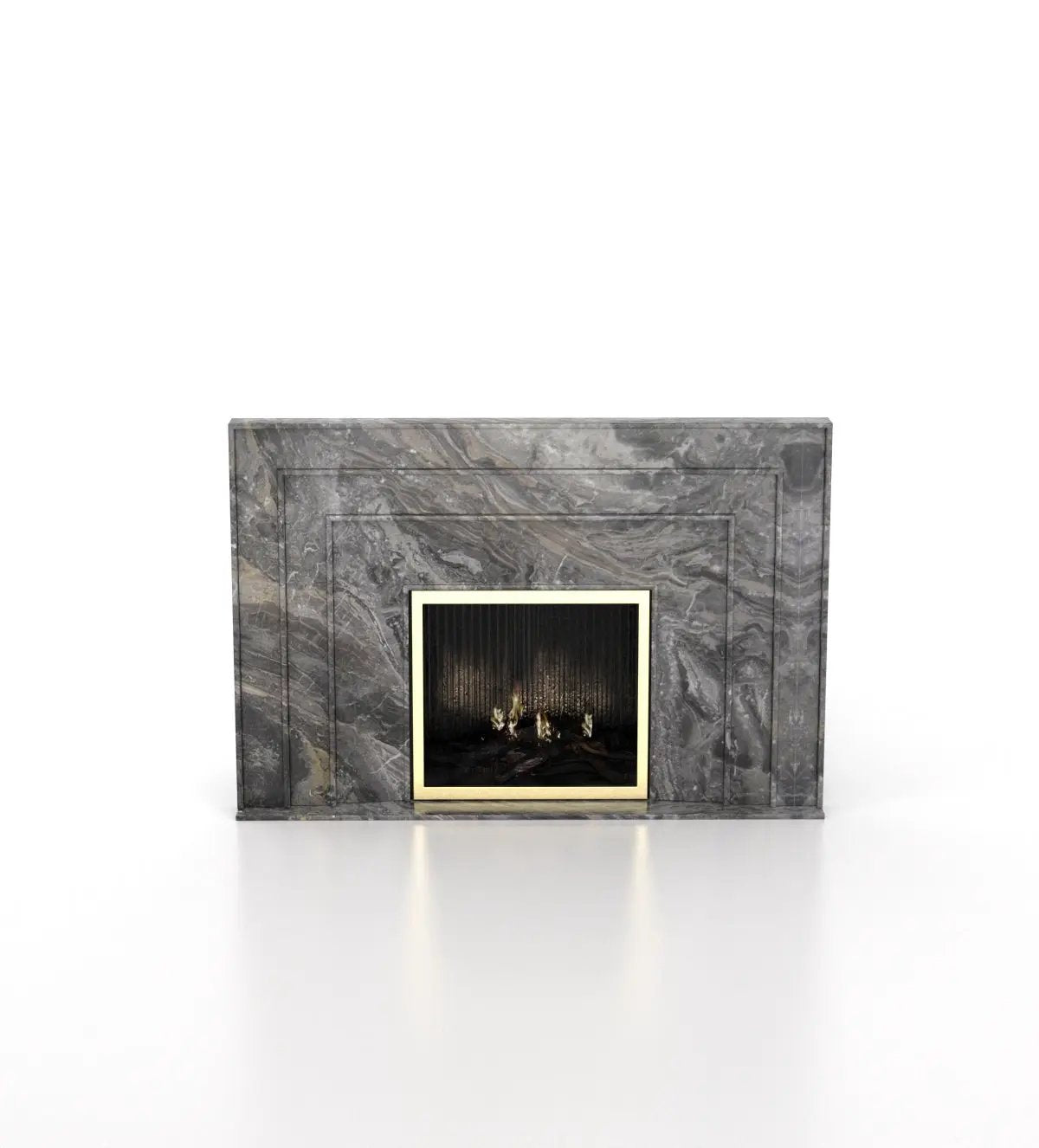 Aristotle Fireplace by Zicana Boutique