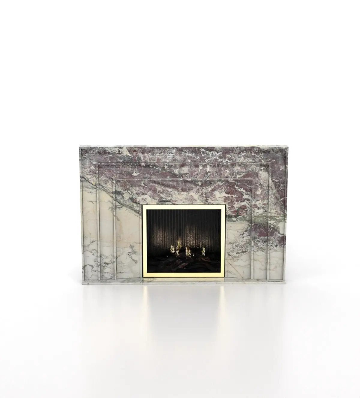 Aristotle Fireplace by Zicana Boutique