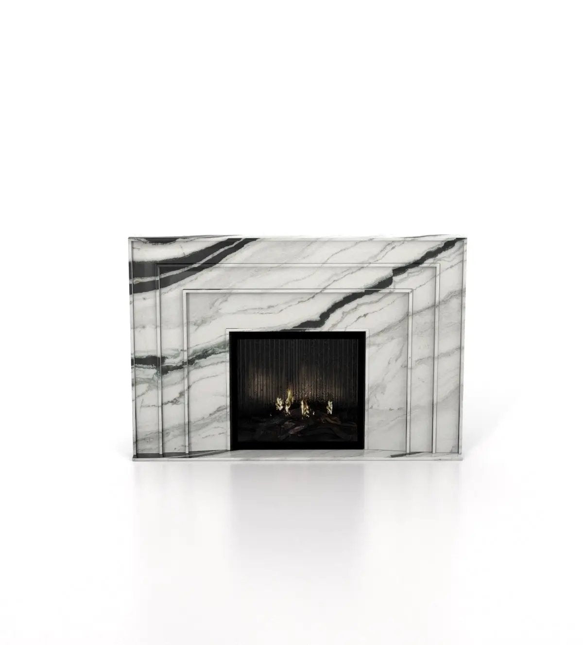 Aristotle Fireplace by Zicana Boutique