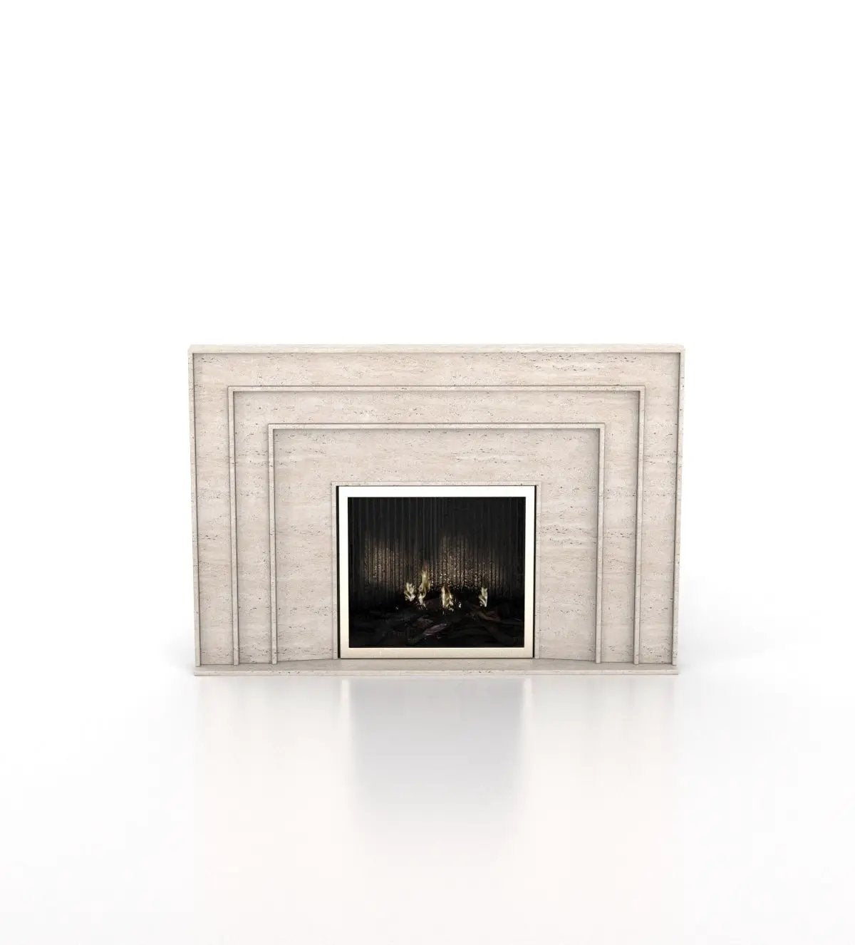 Aristotle Fireplace by Zicana Boutique