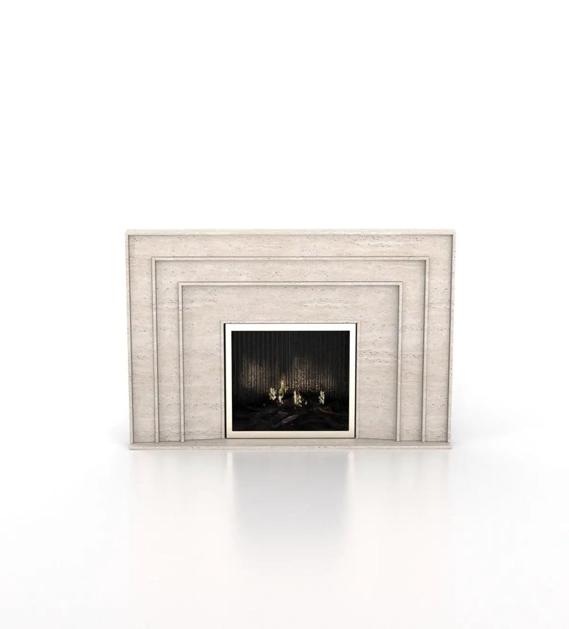 Aristotle Fireplace by Zicana Boutique