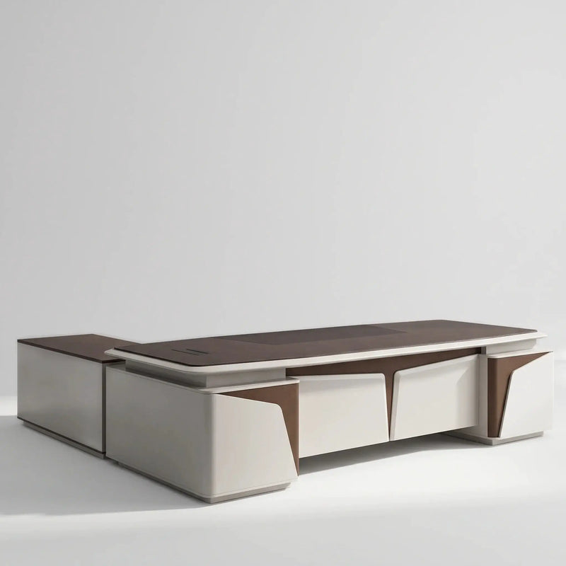 Wynn · Executive Desk w/ Mobile Storage by Arc Grove