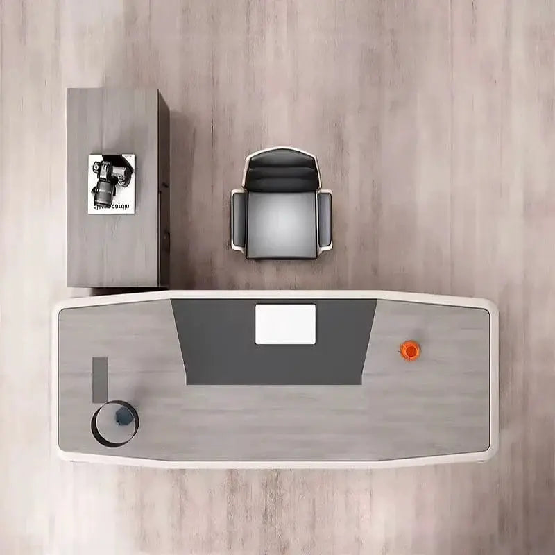Wynn · Executive Desk w/ Mobile Storage by Arc Grove