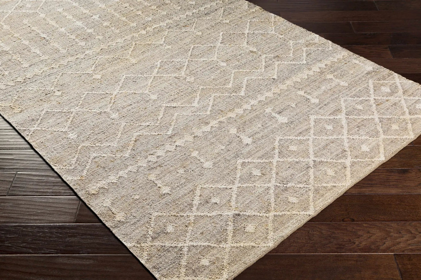 Armidale Hand Woven Beige Jute Rug - Clearance by Boutique Rugs