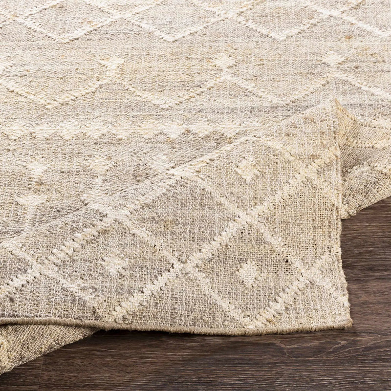Armidale Hand Woven Beige Jute Rug - Clearance by Boutique Rugs