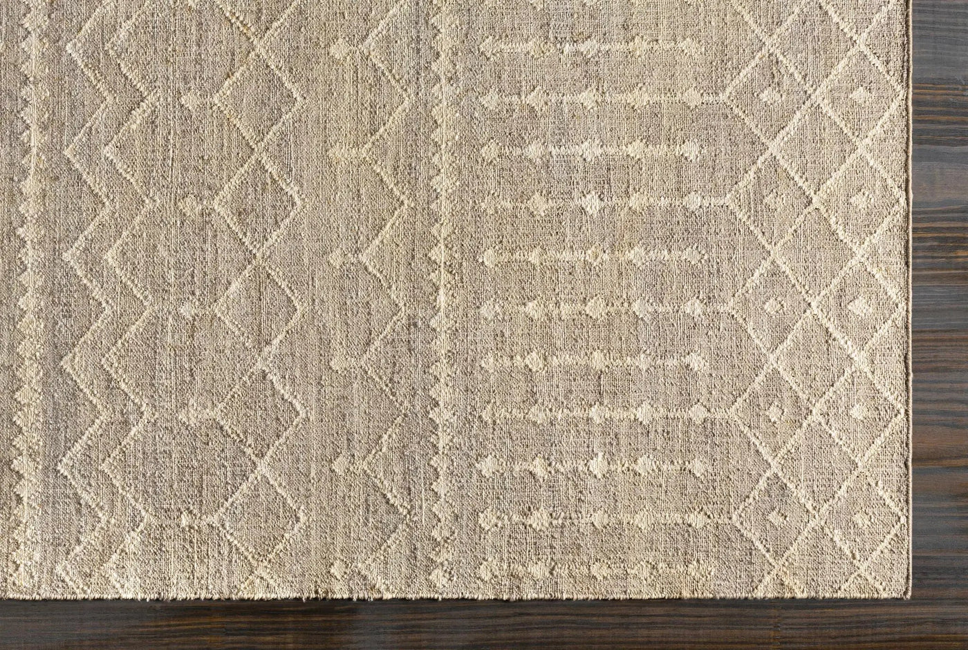 Armidale Hand Woven Beige Jute Rug - Clearance by Boutique Rugs