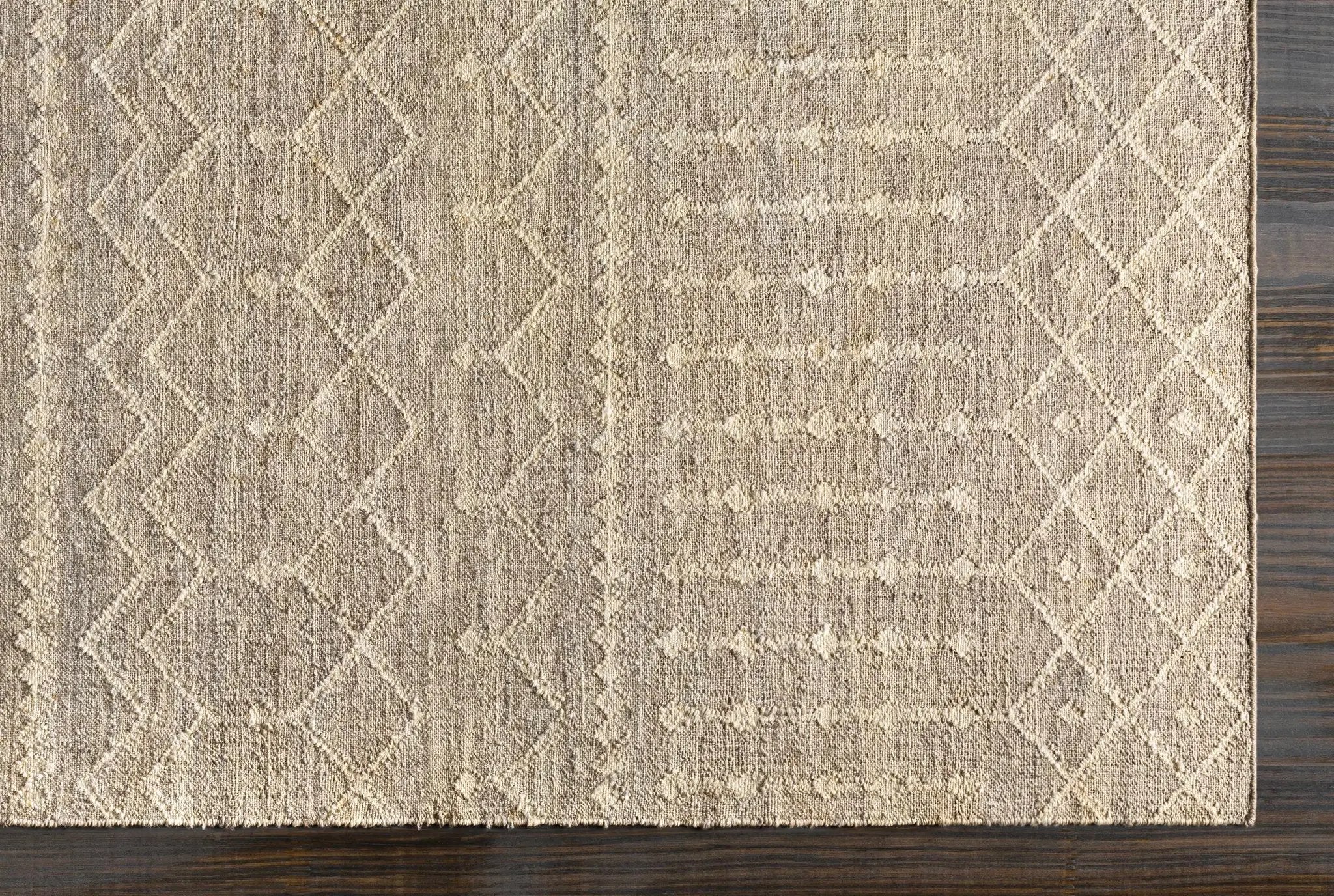 Armidale Hand Woven Beige Jute Rug - Clearance by Boutique Rugs