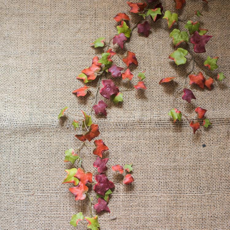 Artificial Plant Autumn Ivy League Vine 43" Long by RusticReach