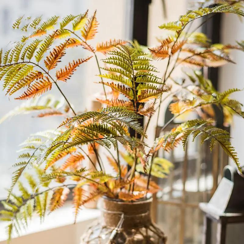 Artificial Plant Cyathea Leaf Stem 34" Tall by RusticReach