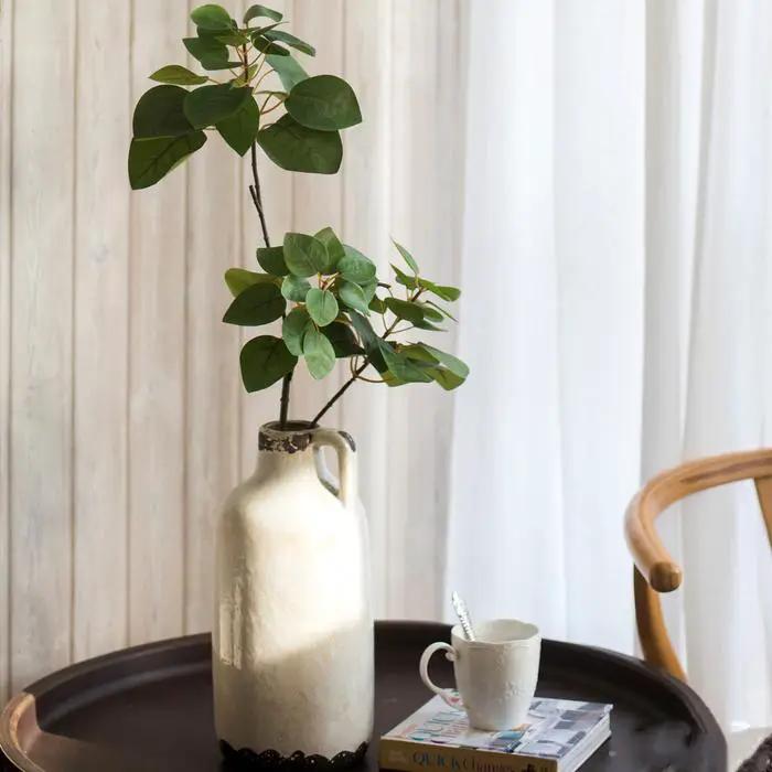 Artificial Plant Faux Bauhinia Leaf 34" Tall by RusticReach