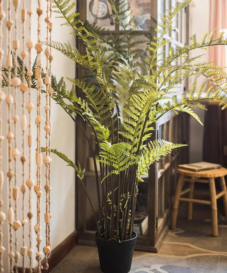 Artificial Faux Cyathea Tree In Pot by RusticReach