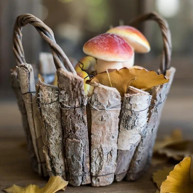 Artificial Veggie Mushroom 4.7" Tall by RusticReach