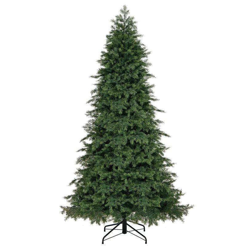 Artificial Christmas Tree Green Hinged Holiday Tree with 721/1019 Lush Branch Tips by DirectDeals