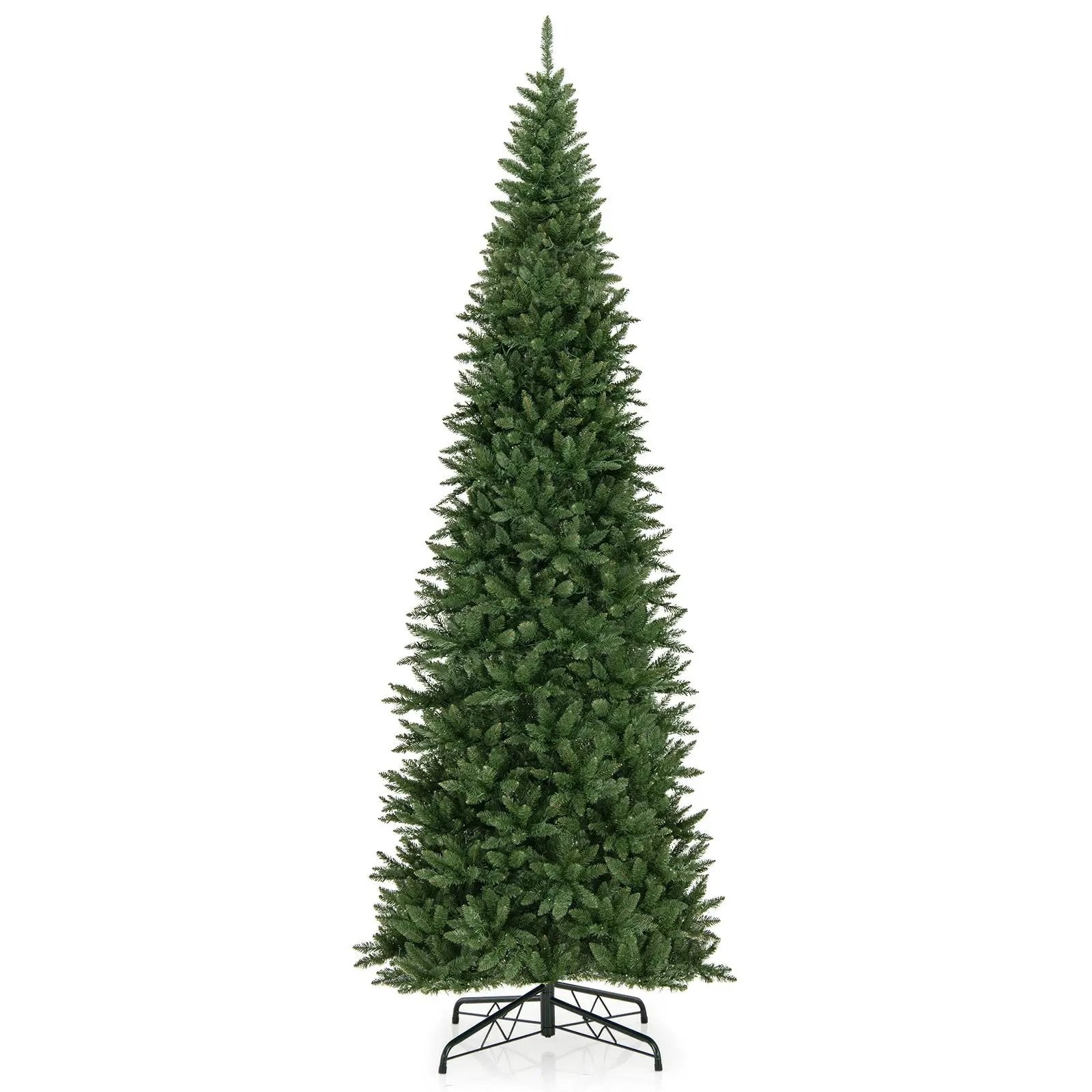 12 FT Artificial Christmas Tree with 800 Warm White LED Lights for Home Party Shopping Mall by DirectDeals