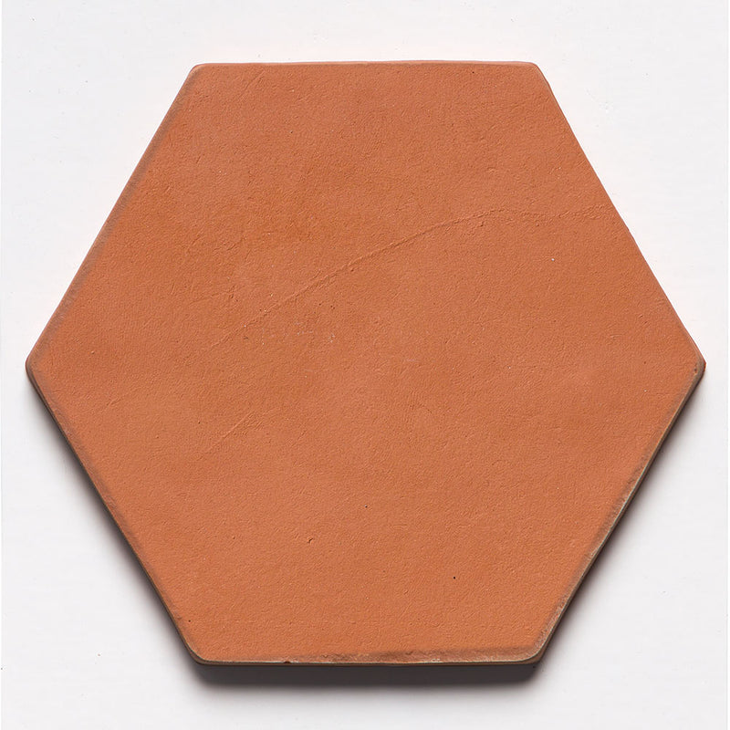Artisana Matte Hexagon Terracotta Tiles 6 Terracotta Matte 6x6 Tiles