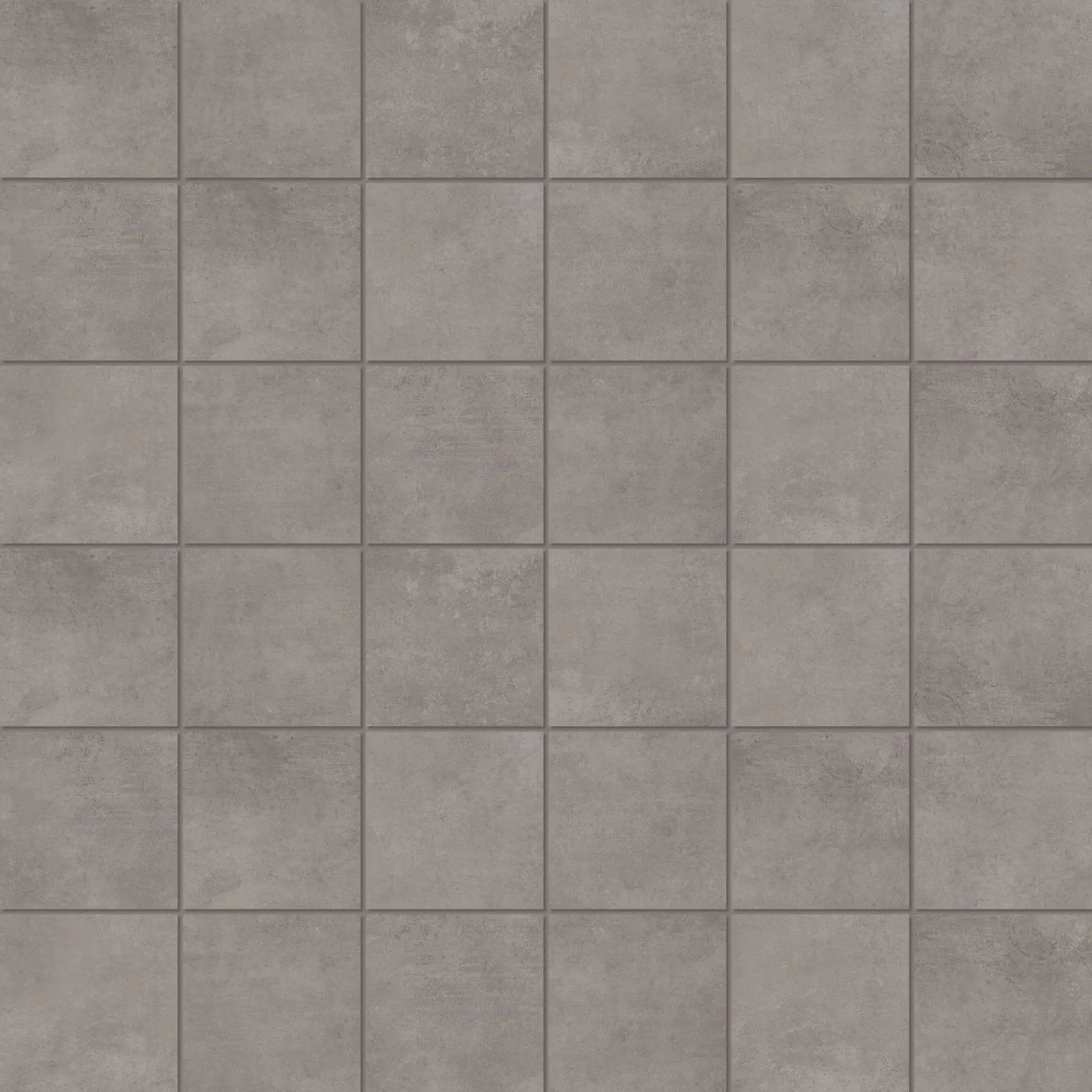 Portland Ash Mosaic A Concrete Look Porcelain Mosaics 12x12 by landmarkceramics