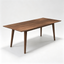 Levi Mid‑Century Solid Wood Dining Table Set, 86
