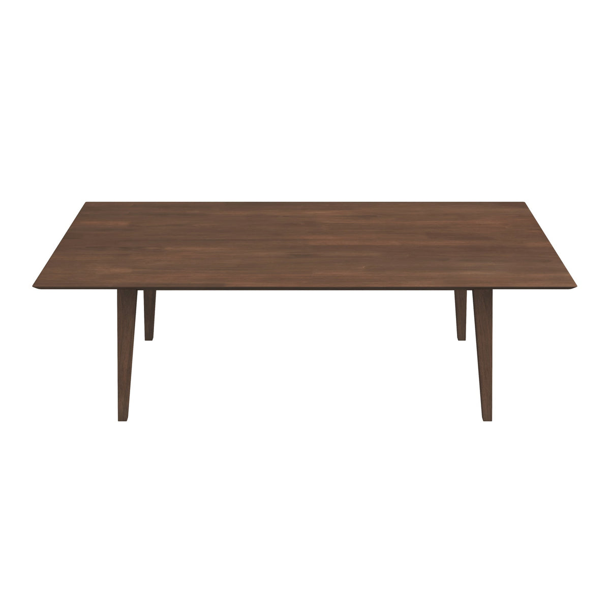 Levi Mid‑Century Solid Wood Dining Table Set, 86" Rectangular Kitchen Dining Table with 6 Pcs Leon PU Leather Dining Chairs, Modern Wood Dining Room Furniture Set for Home Kitchen, photo 5 of 10