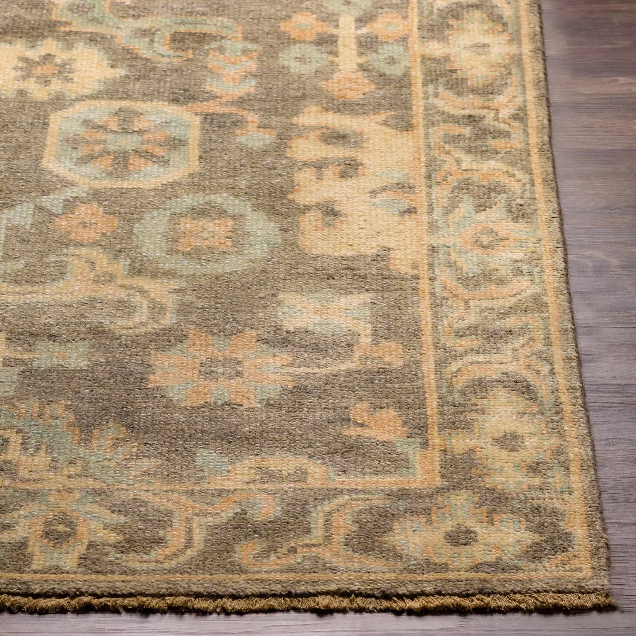 Asotin Hand Knotted Wool Area Rug - Clearance by Boutique Rugs