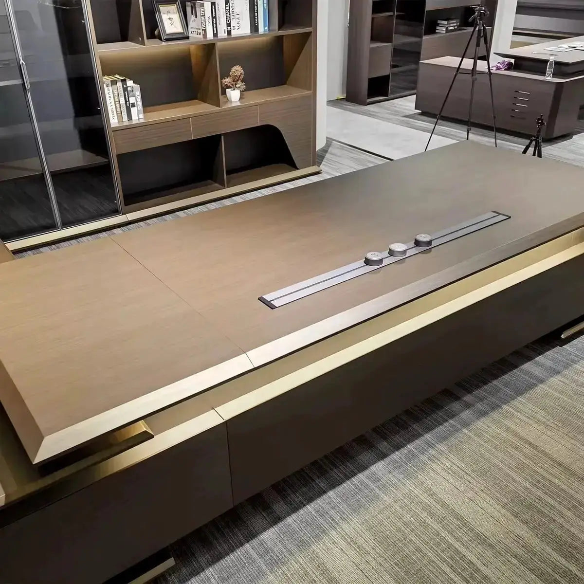 Aspen · Modern L-Shaped Executive Desk by Arc Grove