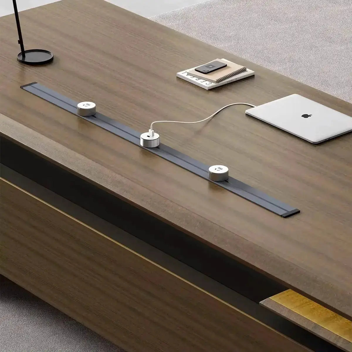 Aspen · Modern L-Shaped Executive Desk by Arc Grove