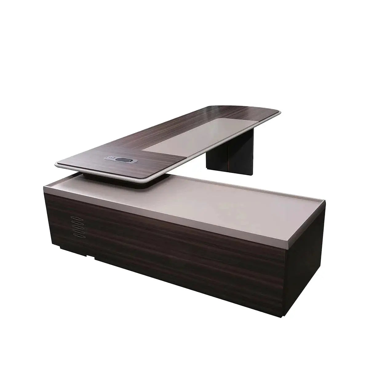 Pendrith · Modern L-Shaped Executive Desk by Arc Grove