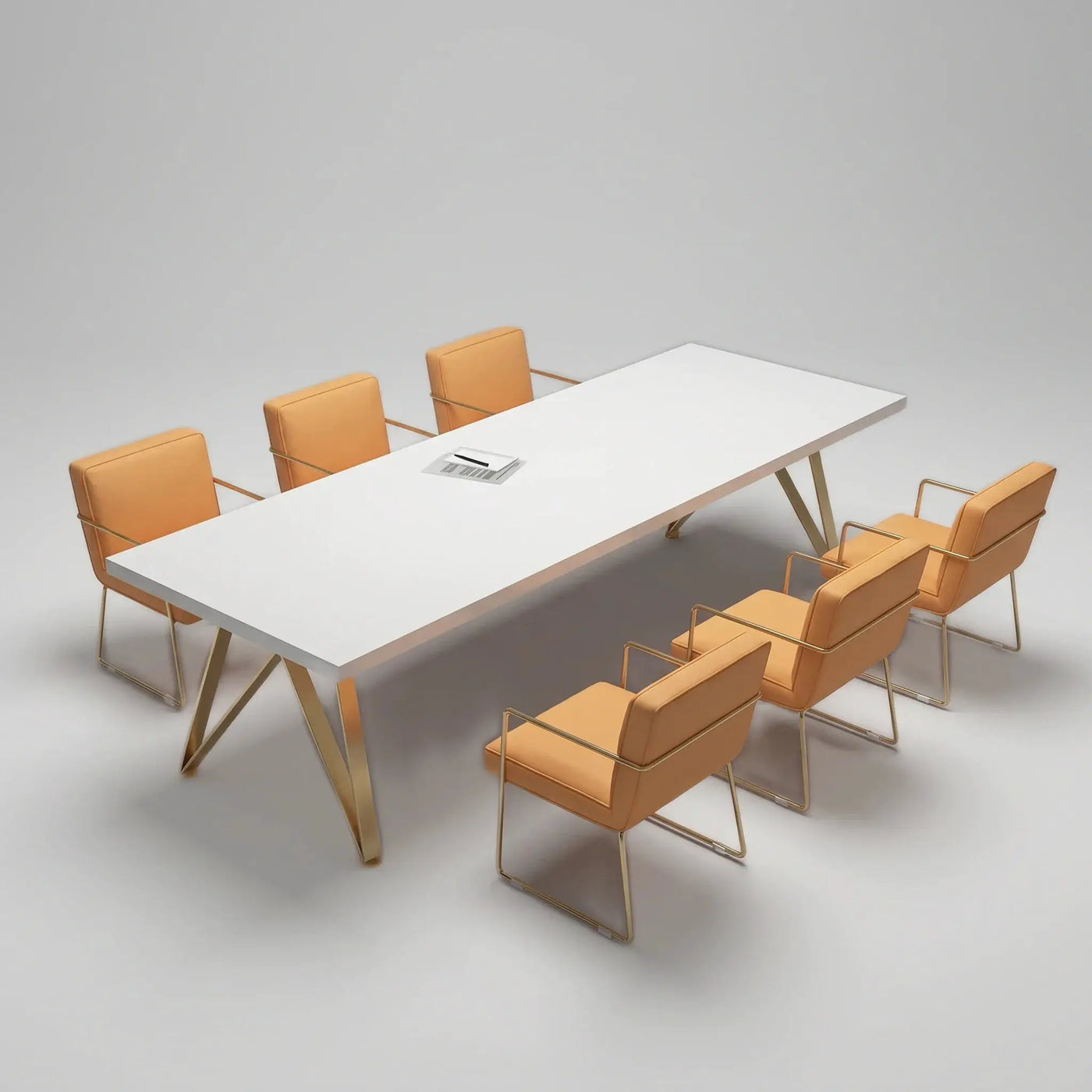 Astrid · White Collaborative Meeting Table by Arc Grove