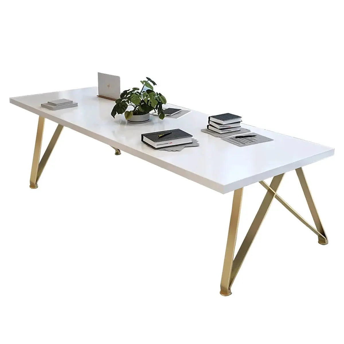 Astrid · White Collaborative Meeting Table by Arc Grove