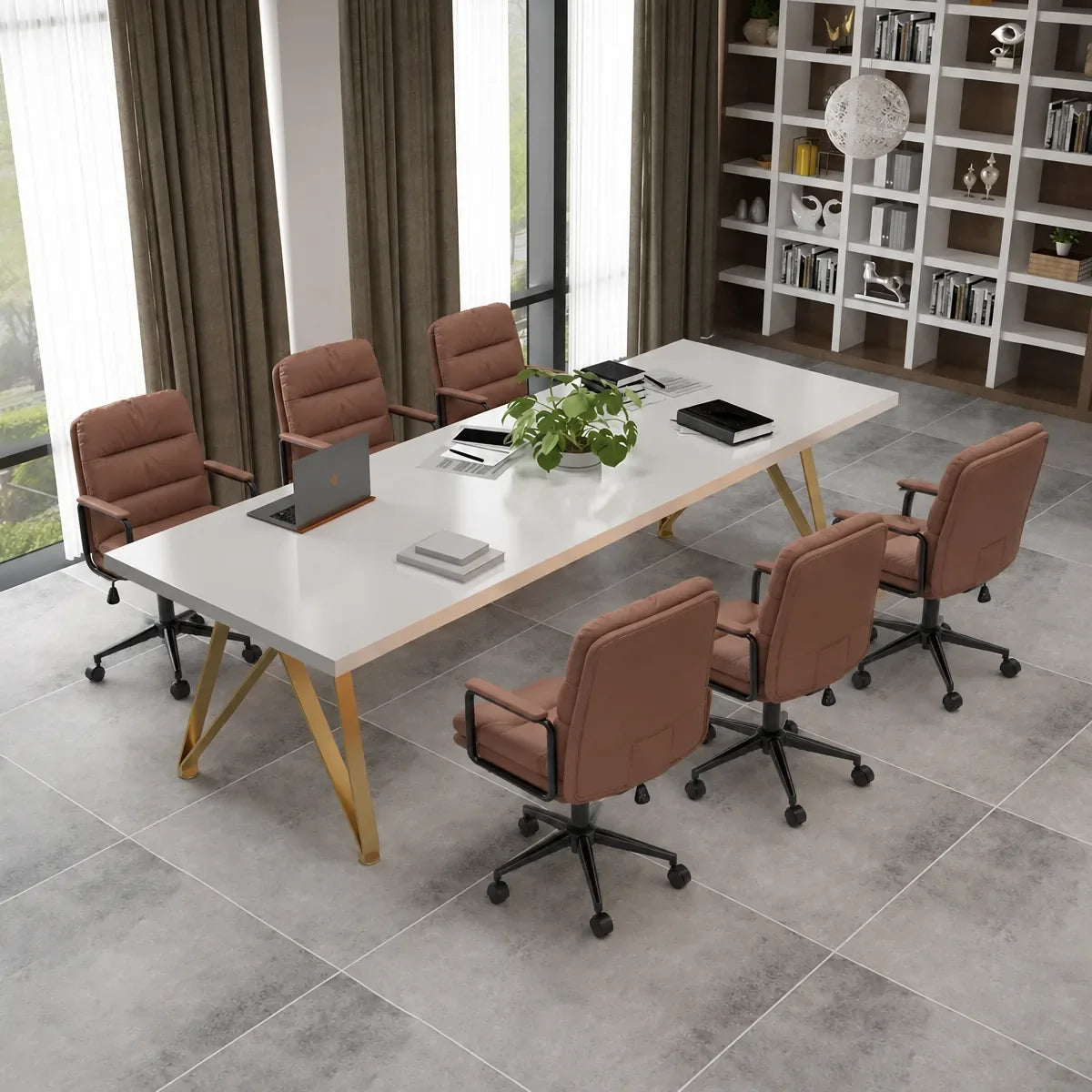 Astrid · White Collaborative Meeting Table, photo 2 of 13