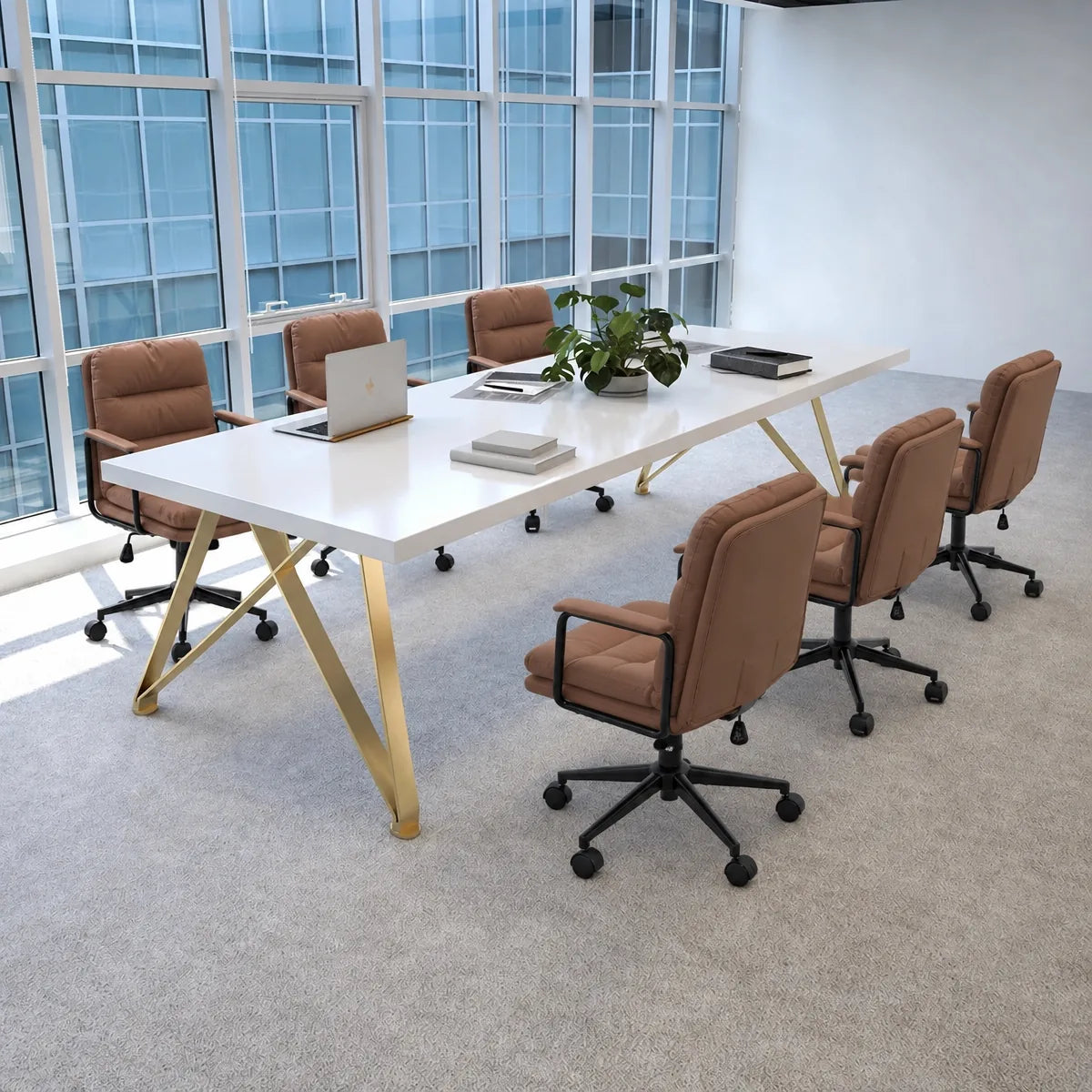 Astrid · White Collaborative Meeting Table, photo 4 of 13
