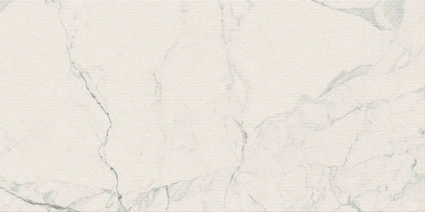 Veneer World Atelier Charme Chisel Veined Statuario Marble Look Porcelain Accent Tiles 24x48