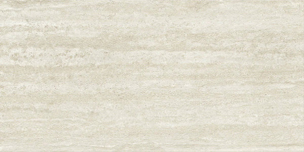 Veneer World Atelier Trail Chisel Vein Cut Ivory Porcelain Accent Tiles 24x48