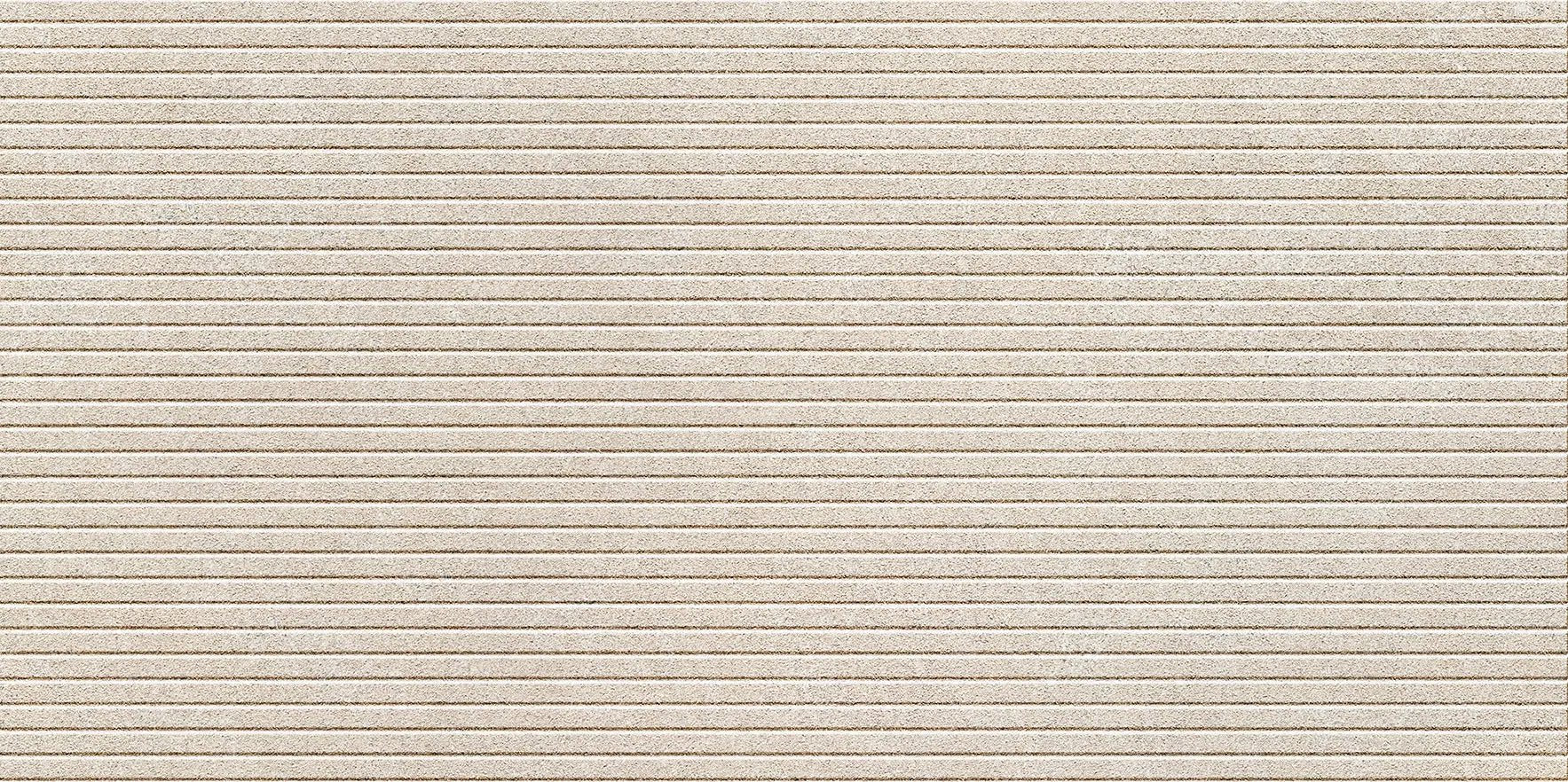 Veneer World Atelier Indiana Salem Groove Large Buff Select Limestone Look Porcelain Accent Tiles 12x24 by landmarkceramics