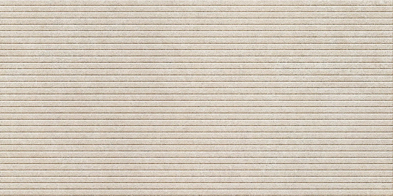 Veneer World Atelier Indiana Salem Groove Large Buff Select Limestone Look Porcelain Accent Tiles 12x24 by landmarkceramics