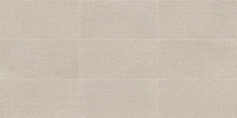 Veneer World Atelier Indiana Salem Groove Small Buff Select Limestone Look Porcelain Accent Tiles 12x24 by landmarkceramics