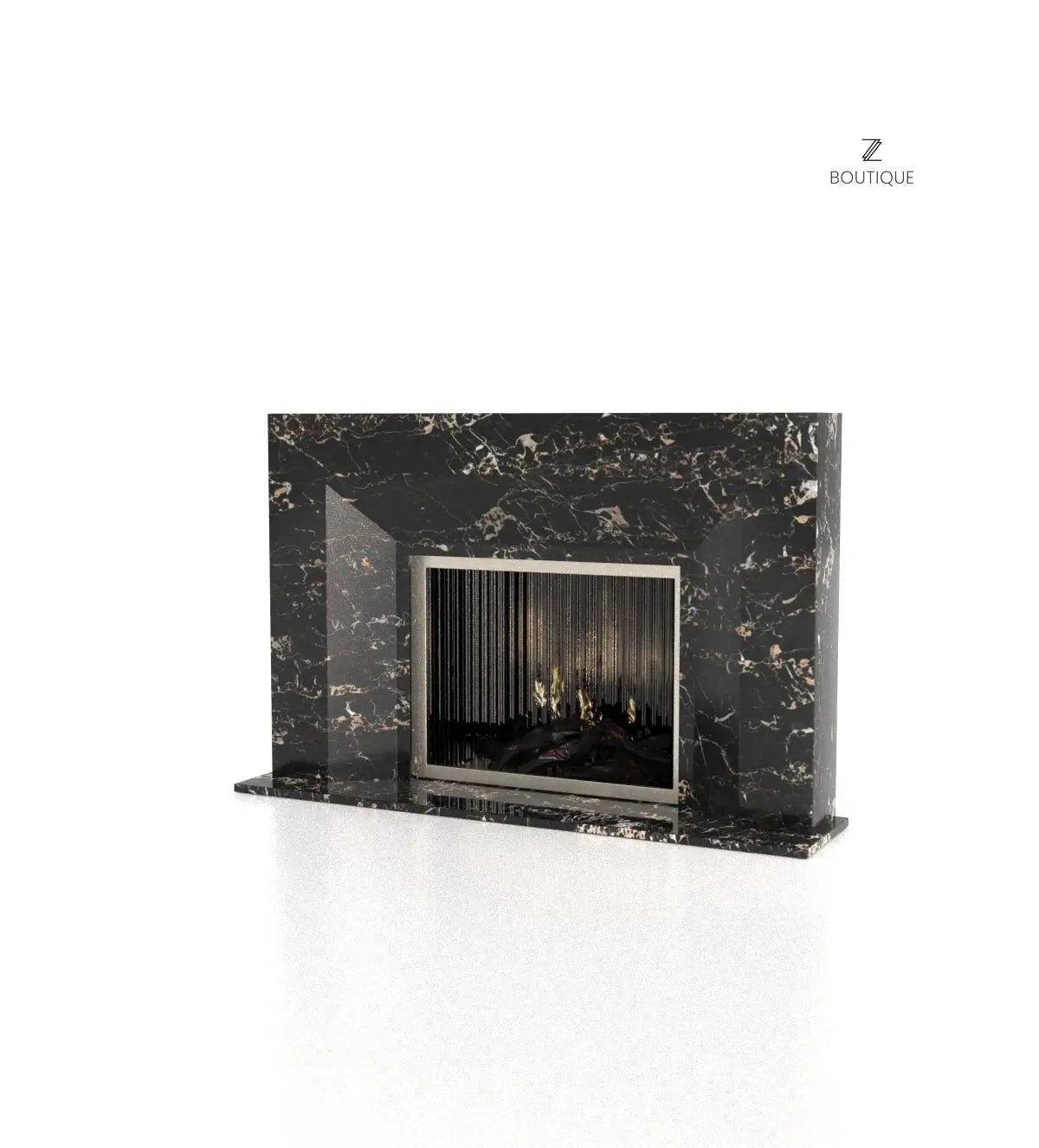 Athena Fireplace by Zicana Boutique