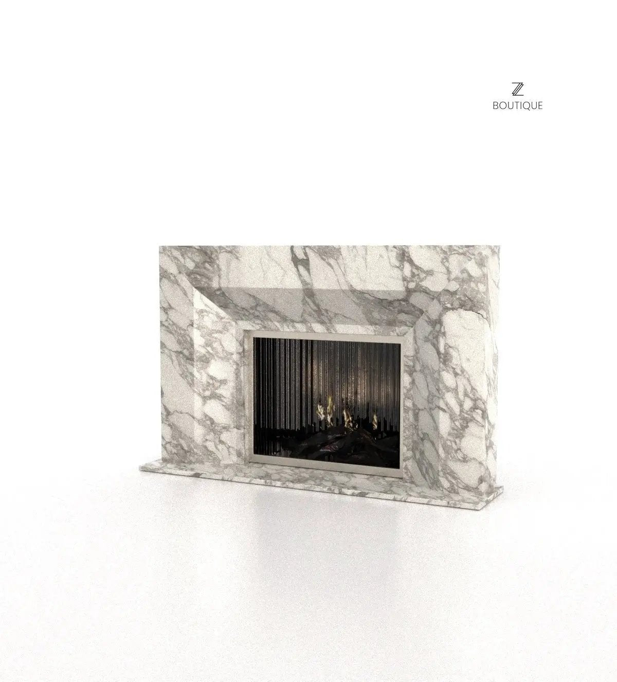 Athena Fireplace by Zicana Boutique