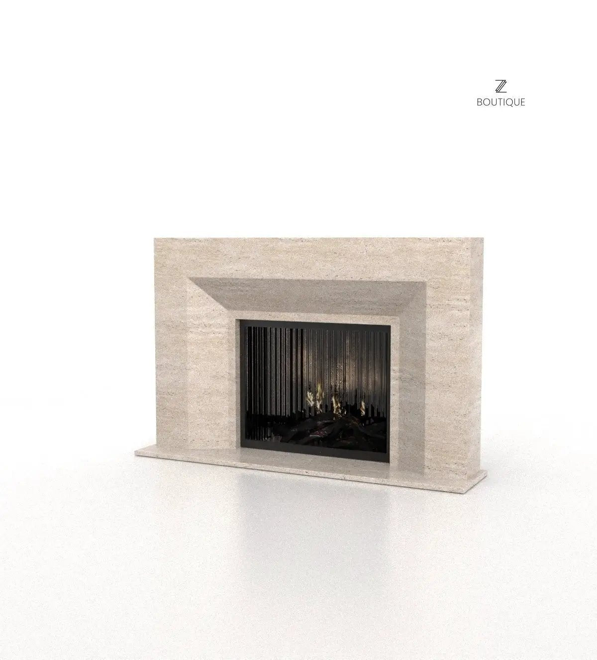 Athena Fireplace by Zicana Boutique