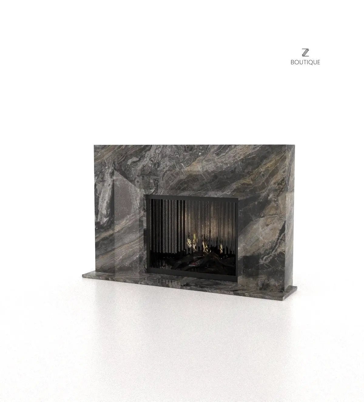 Athena Fireplace by Zicana Boutique