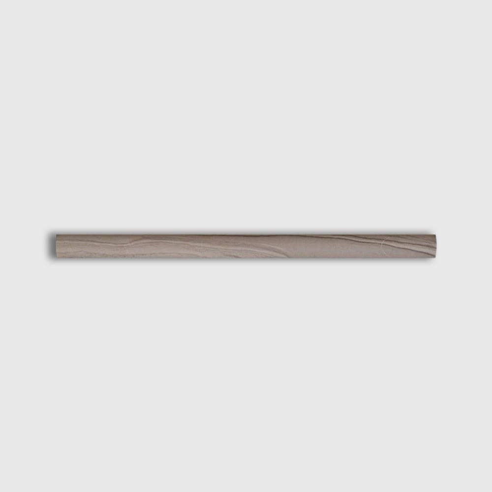 Athens Grey Dark Honed Bullnose Marble Moldings 3/4x12 Marble Honed 2x12 Moldings