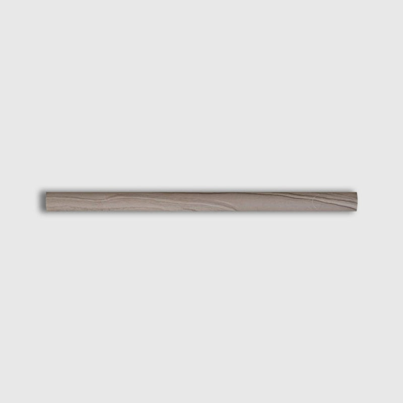 Athens Grey Dark Honed Bullnose Marble Moldings 3/4x12 Marble Honed 2x12 Moldings