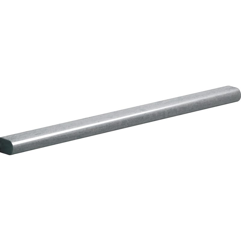 Athens Grey Light Honed Pencil Liner Marble Moldings 1/2x12 Marble Honed 2x12 Moldings