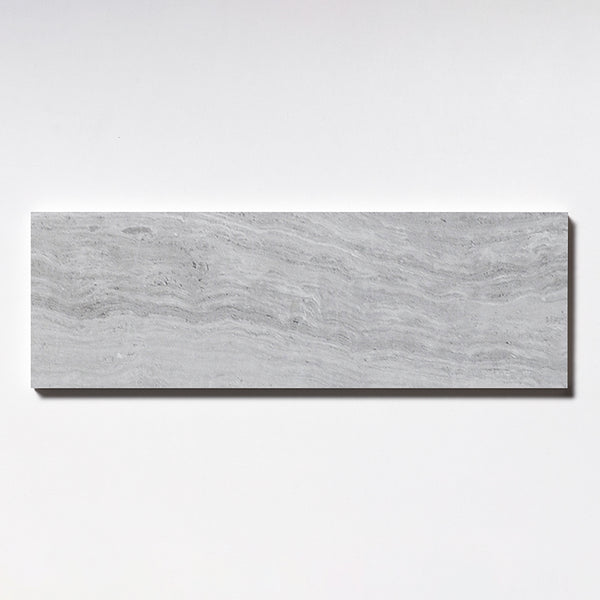 Athens Grey Light Honed Subway Marble Tiles 4x12